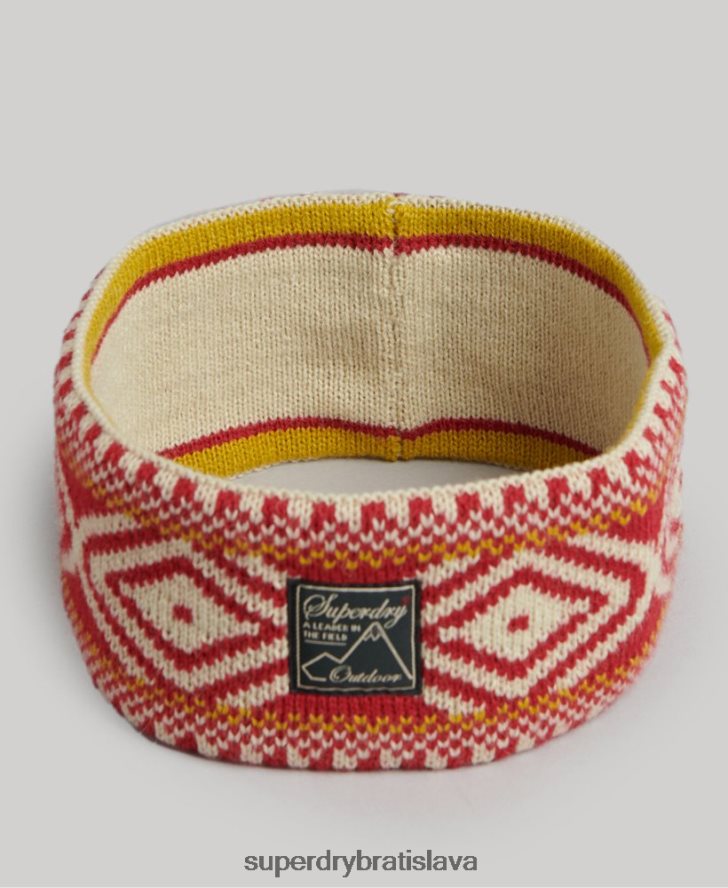 Superdry ženy pletená čelenka 6B4ZTR4281 príslušenstvo opálenie
