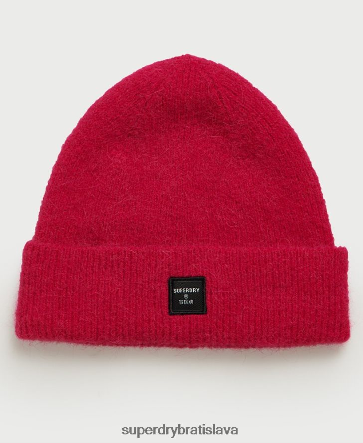 Superdry ženy super luxusná čiapka 6B4ZTR4317 príslušenstvo Ružová