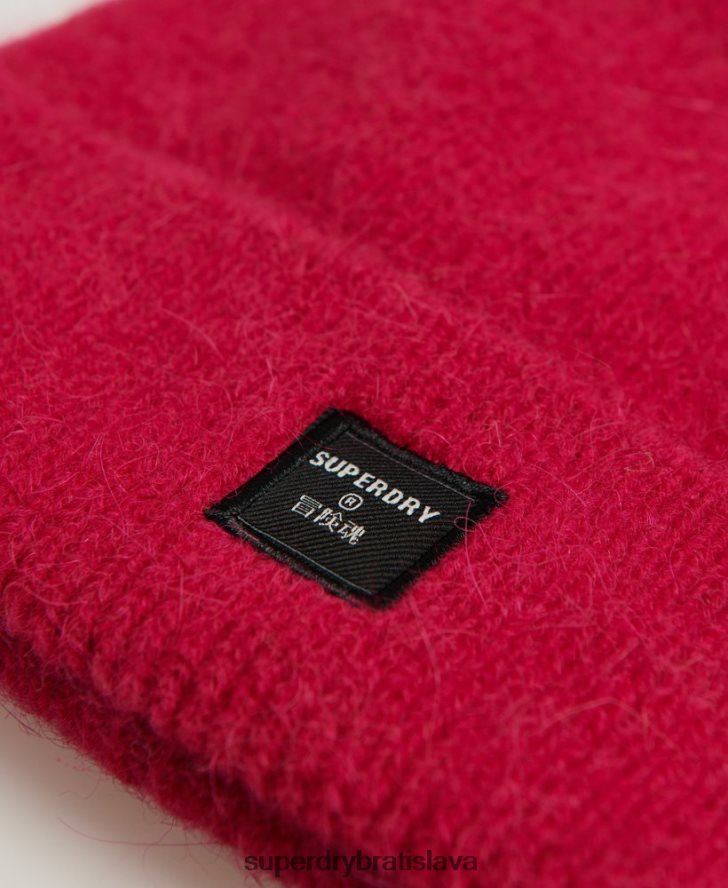 Superdry ženy super luxusná čiapka 6B4ZTR4317 príslušenstvo Ružová