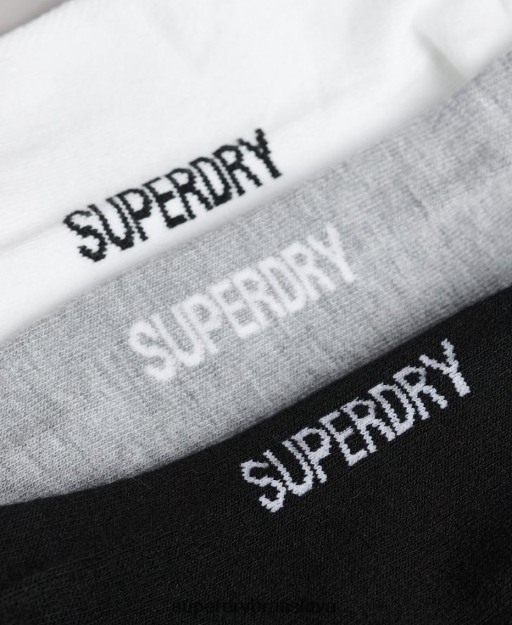 Superdry ženy coolmax členkové ponožky 6B4ZTR4191 príslušenstvo biely