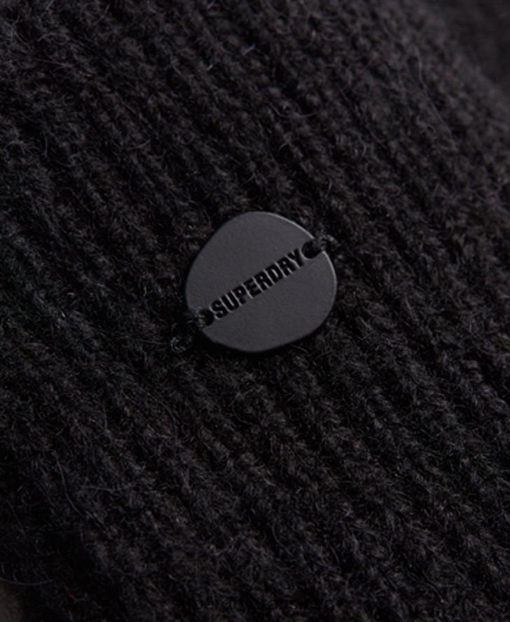 Superdry ženy Studios luxusné polovičné rukavice 6B4ZTR4285 príslušenstvo čierna
