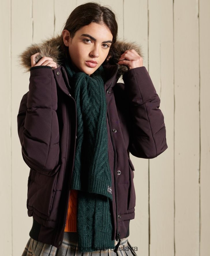 Superdry ženy káblový lux šál 6B4ZTR4301 príslušenstvo zelená