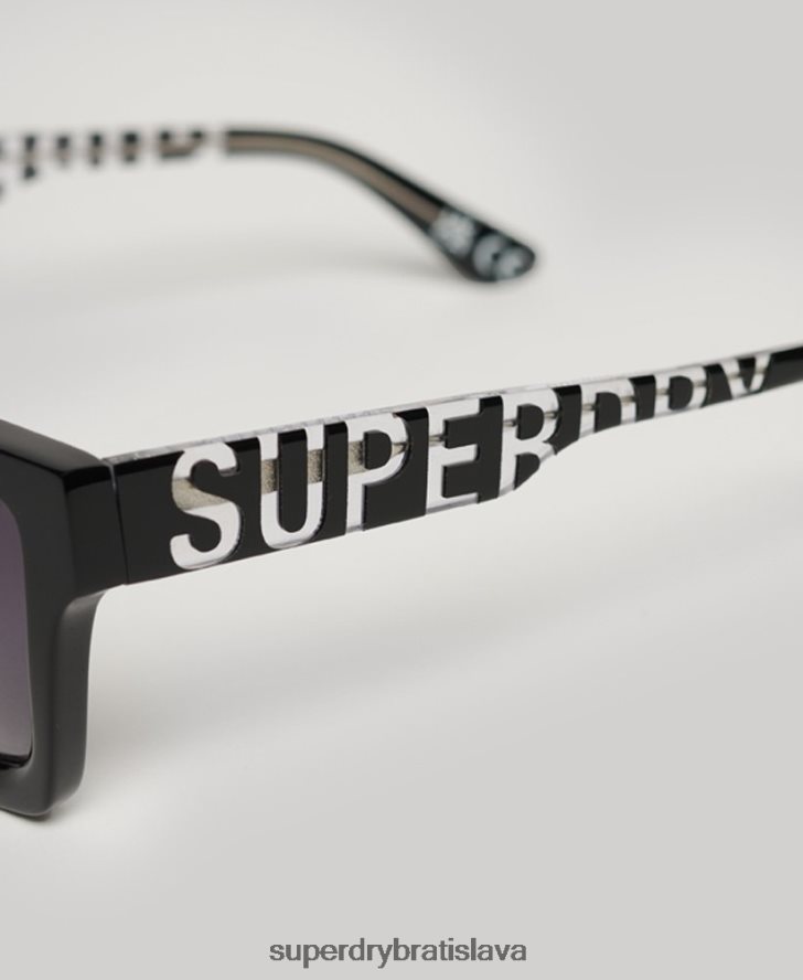 Superdry ženy sdr holandské slnečné okuliare 6B4ZTR2144 príslušenstvo čierna