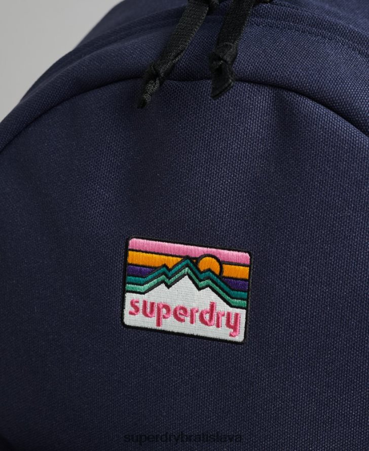 Superdry ženy Vintage klasický batoh Montana 6B4ZTR4343 príslušenstvo Modrá