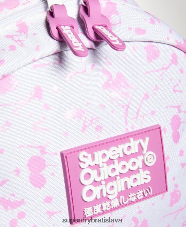 Superdry ženy tlačové vydanie zmena farby batoh montana 6B4ZTR4331 príslušenstvo biely