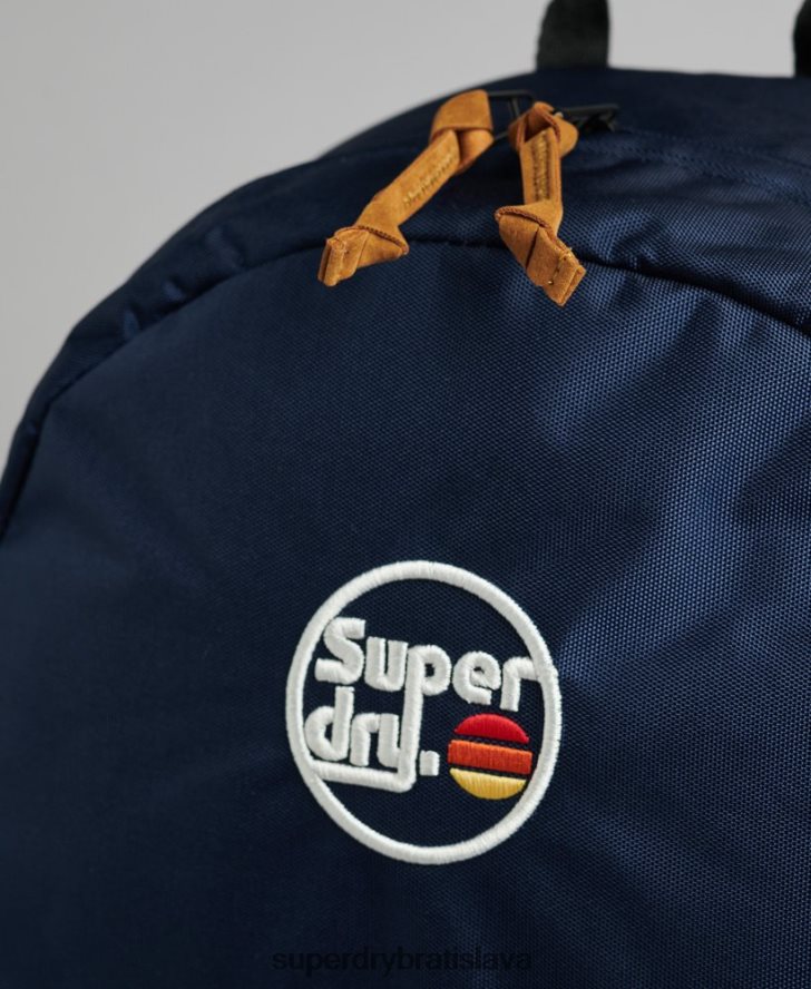 Superdry ženy vintage mikro vyšívaný batoh montana 6B4ZTR1863 príslušenstvo námorníctvo