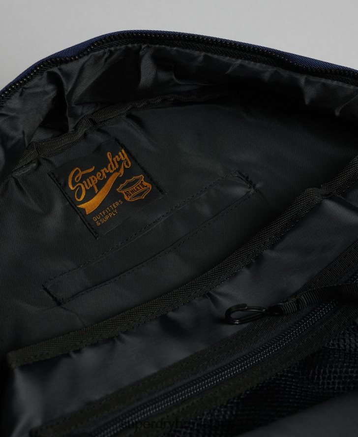 Superdry ženy vintage mikro vyšívaný batoh montana 6B4ZTR1863 príslušenstvo námorníctvo