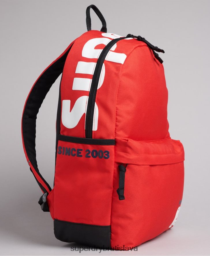 Superdry ženy vintage terénny batoh montana 6B4ZTR4273 príslušenstvo červená