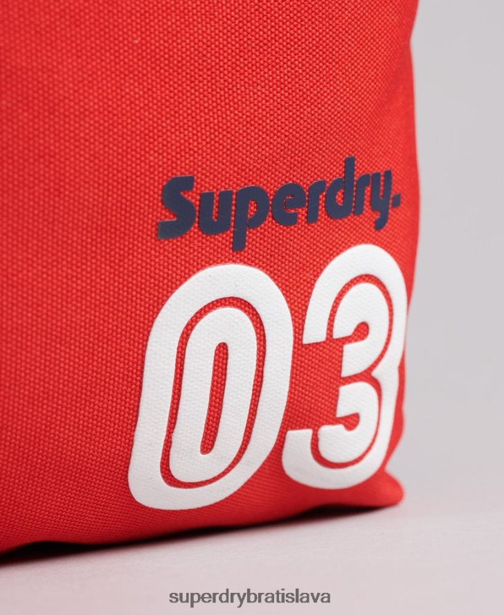 Superdry ženy vintage terénny batoh montana 6B4ZTR4273 príslušenstvo červená