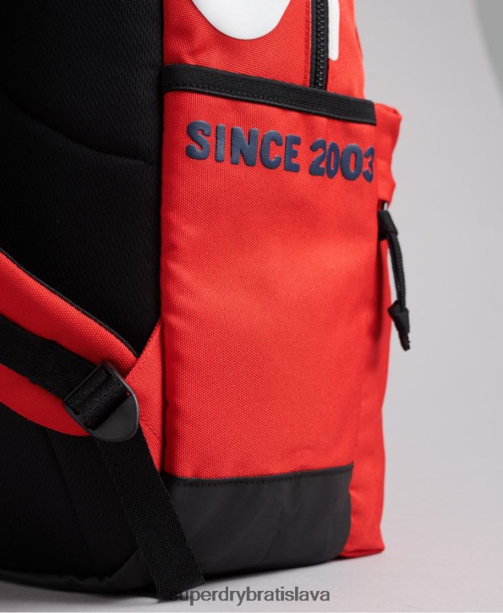 Superdry ženy vintage terénny batoh montana 6B4ZTR4273 príslušenstvo červená