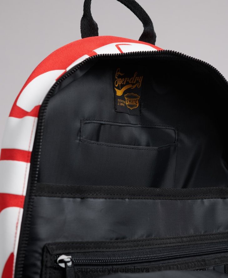 Superdry ženy vintage terénny batoh montana 6B4ZTR4273 príslušenstvo červená