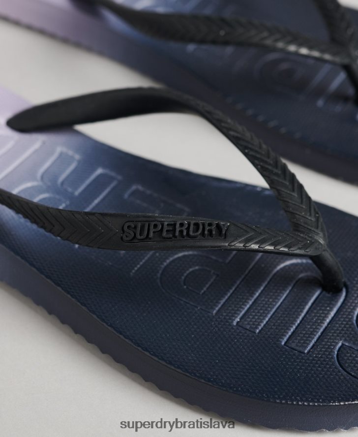 Superdry ženy kód dip dye žabky 6B4ZTR6690 topánky námorníctvo