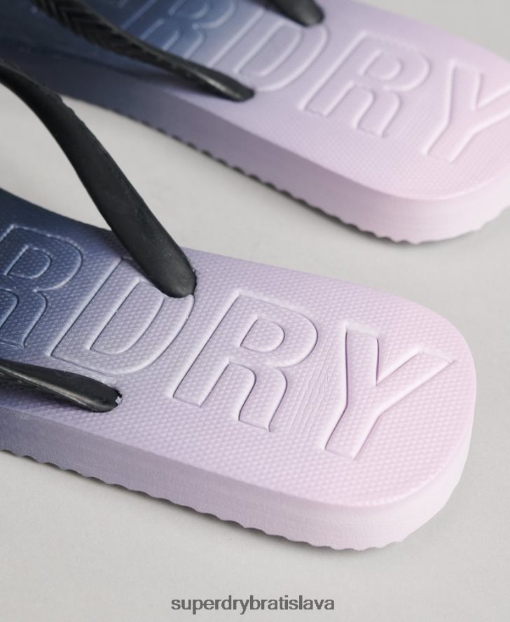 Superdry ženy kód dip dye žabky 6B4ZTR6690 topánky námorníctvo