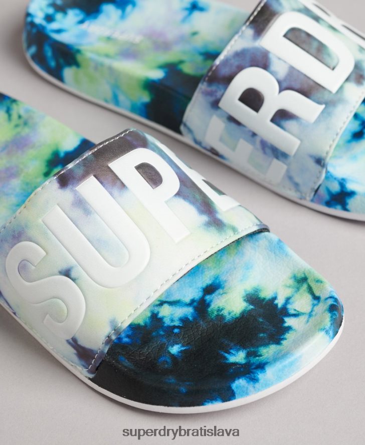 Superdry ženy kódové jazdce na farbenie kravaty 6B4ZTR4417 topánky multi
