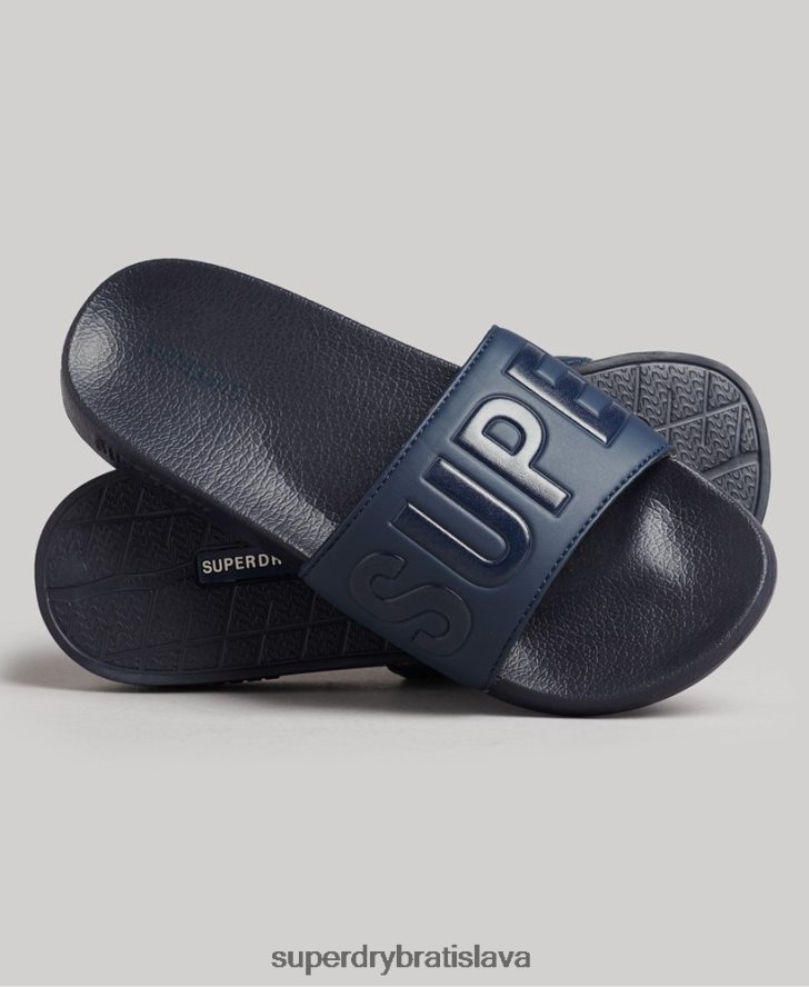 Superdry ženy kĺzačky jadrového bazéna 6B4ZTR4381 topánky námorníctvo