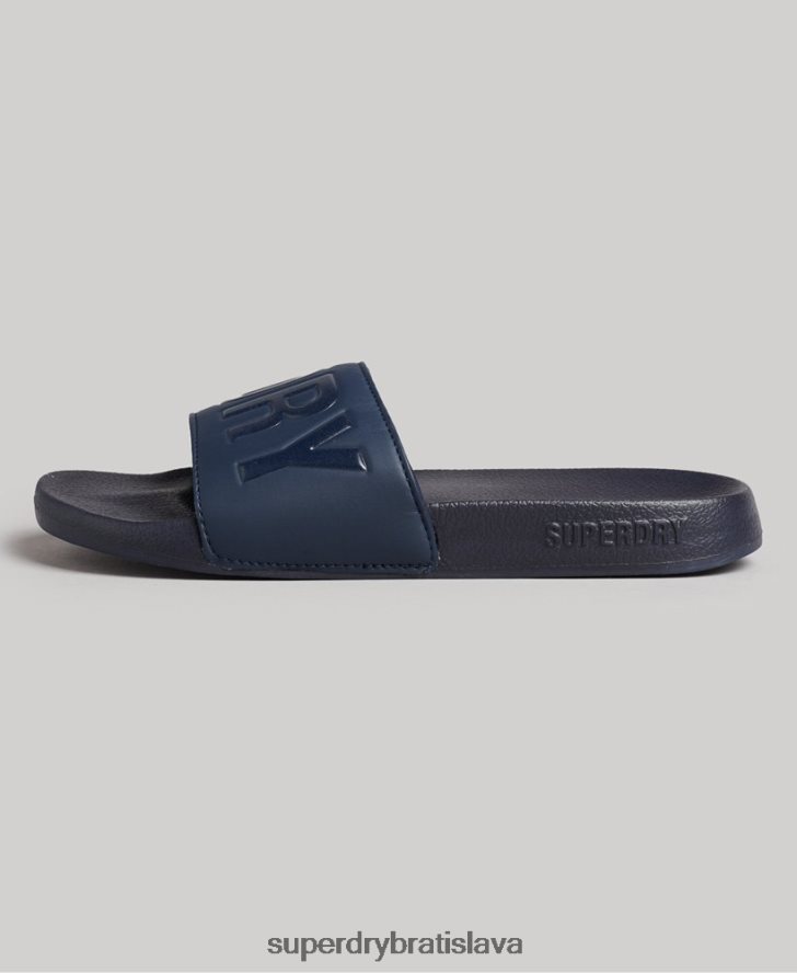 Superdry ženy kĺzačky jadrového bazéna 6B4ZTR4381 topánky námorníctvo