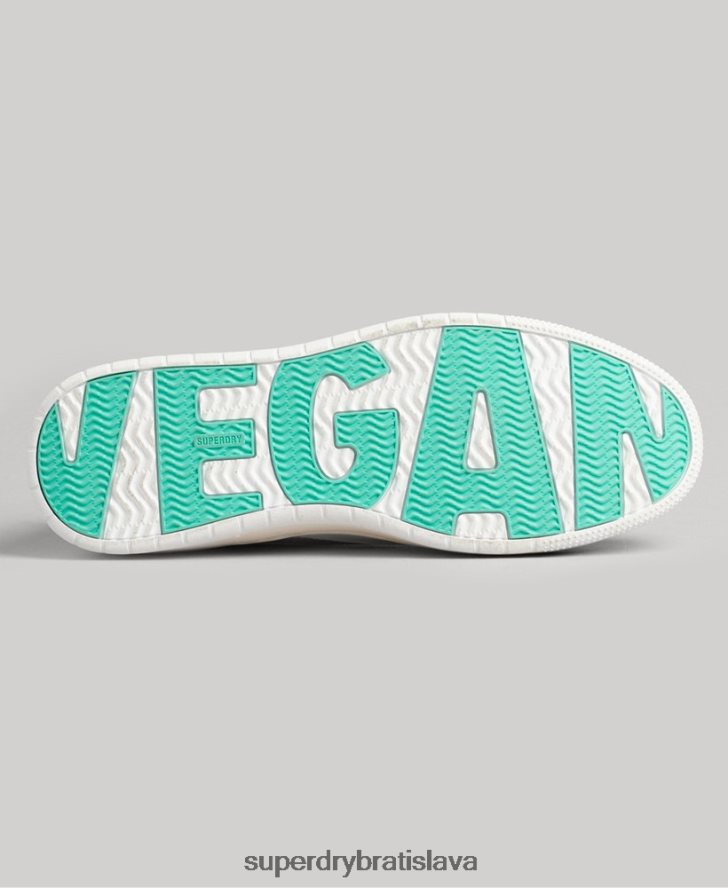 Superdry ženy Vintage vegan košíkové nízke tenisky 6B4ZTR4363 topánky biely