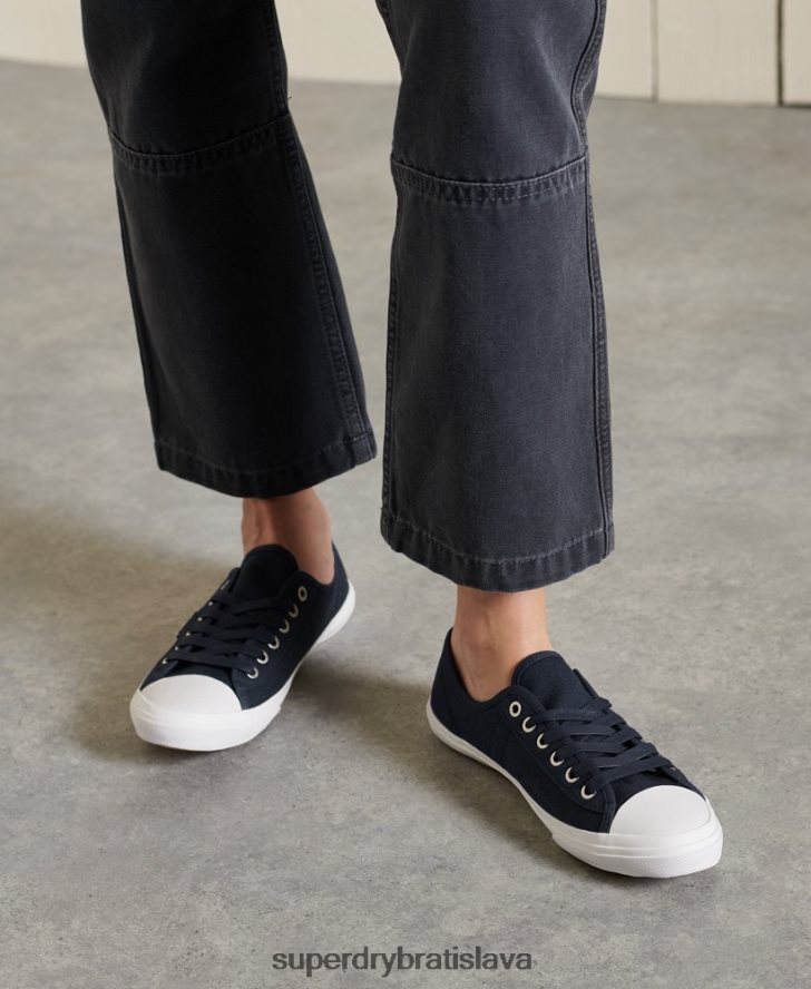 Superdry ženy nízke profi klasické tenisky 6B4ZTR4358 topánky námorníctvo