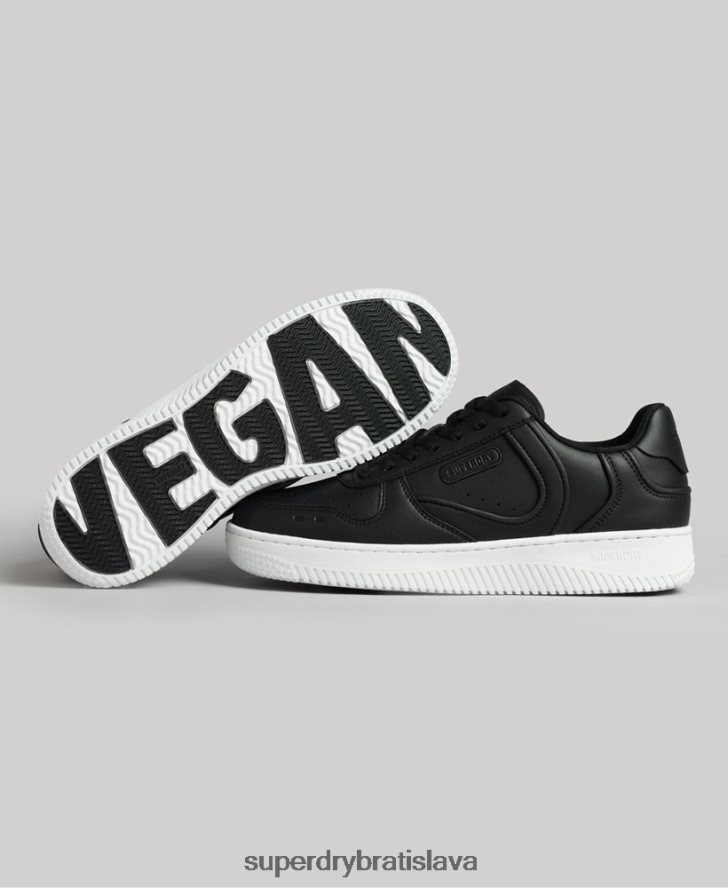 Superdry ženy robustné vegánske košele 6B4ZTR4362 topánky čierna