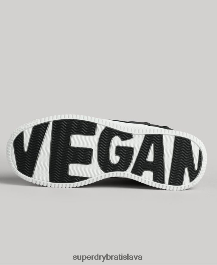 Superdry ženy robustné vegánske košele 6B4ZTR4362 topánky čierna