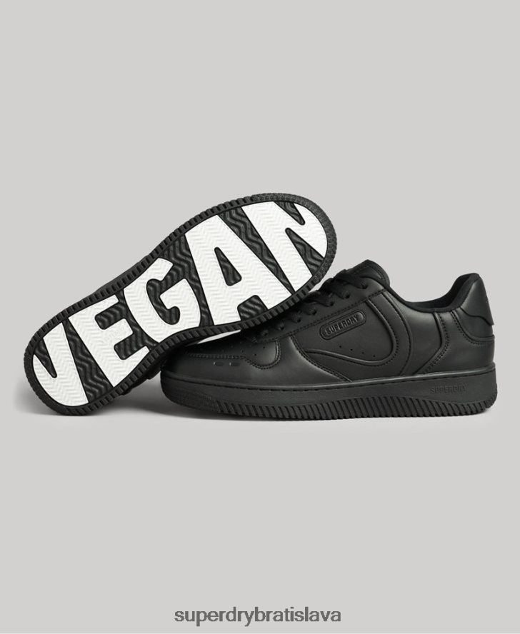 Superdry ženy robustné vegánske košele 6B4ZTR4425 topánky čierna