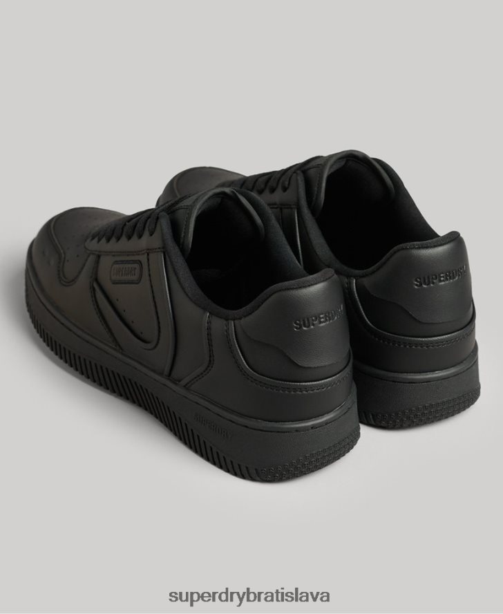 Superdry ženy robustné vegánske košele 6B4ZTR4425 topánky čierna