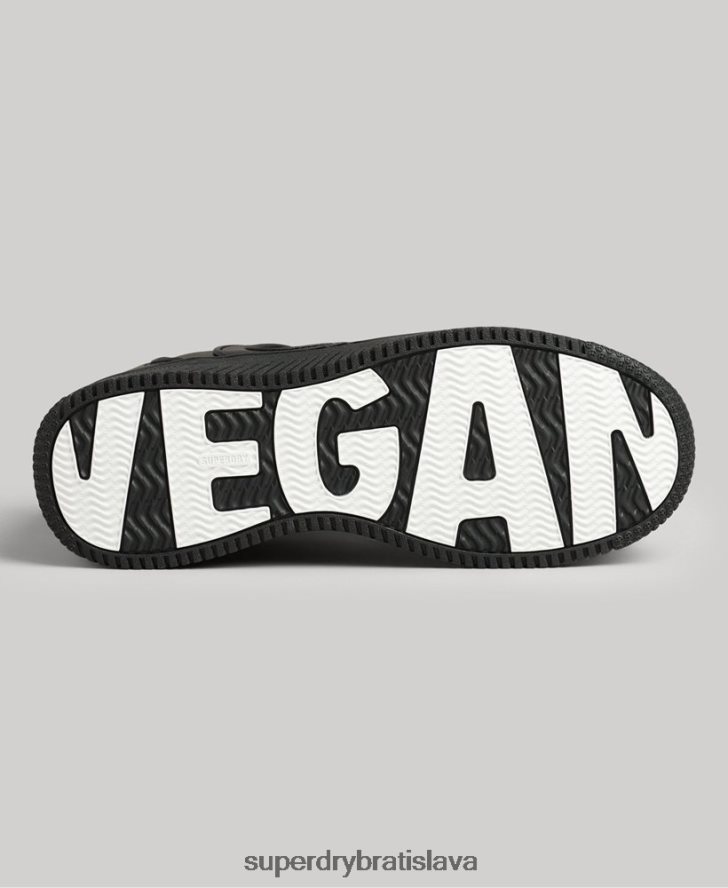 Superdry ženy robustné vegánske košele 6B4ZTR4425 topánky čierna