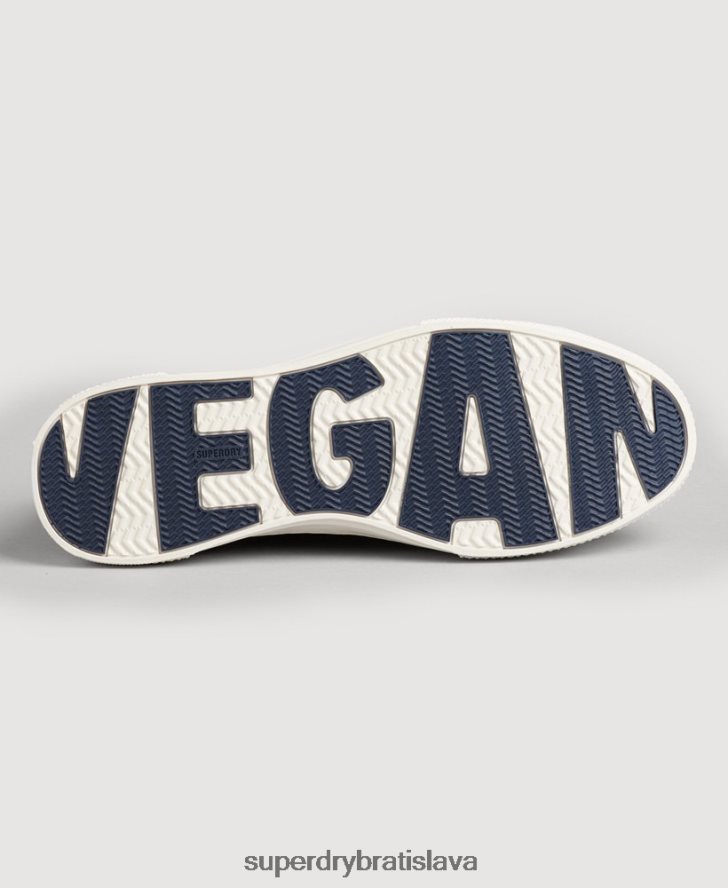 Superdry ženy vintage vegánske nízke tenisky z umelého vulc 6B4ZTR4420 topánky námorníctvo