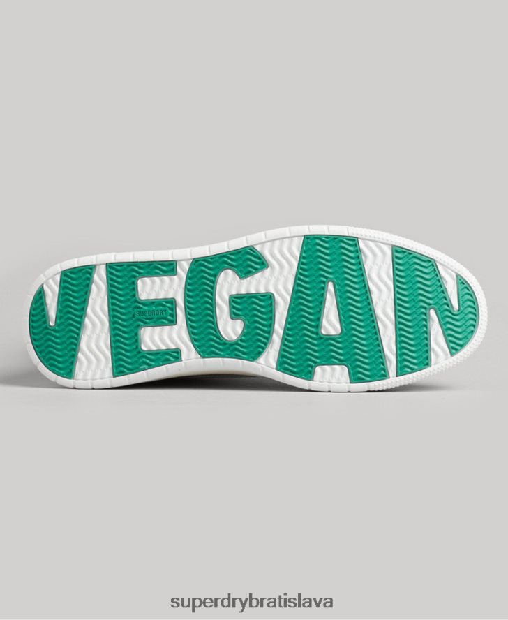 Superdry ženy vintage vegánsky košík vysoké tenisky 6B4ZTR4350 topánky žltá